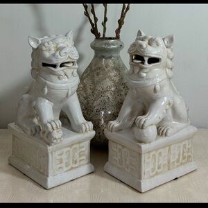 Fu Dogs Pair